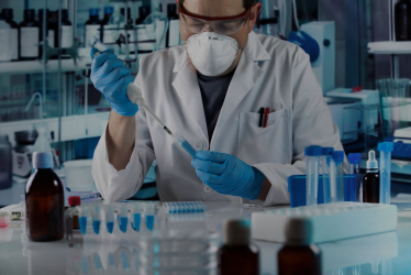 Scientist in Lab