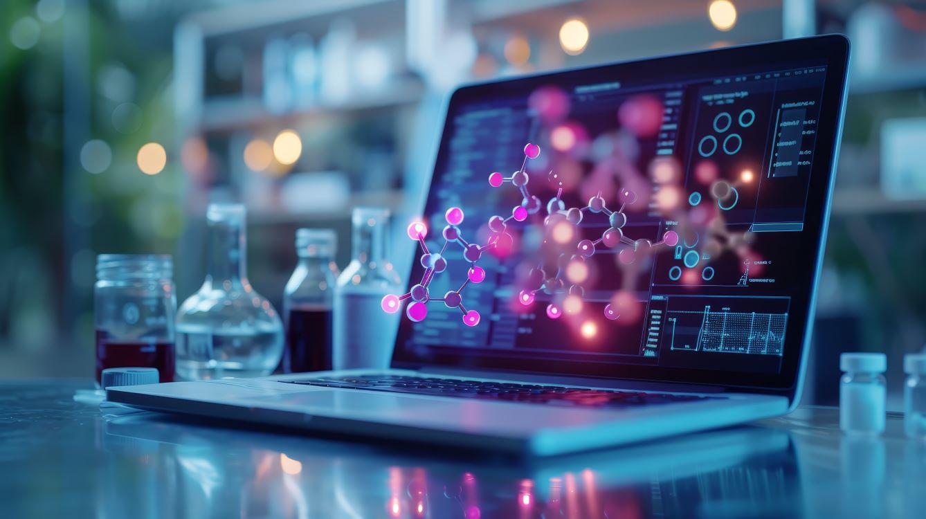 Protein Formulation on laptop
