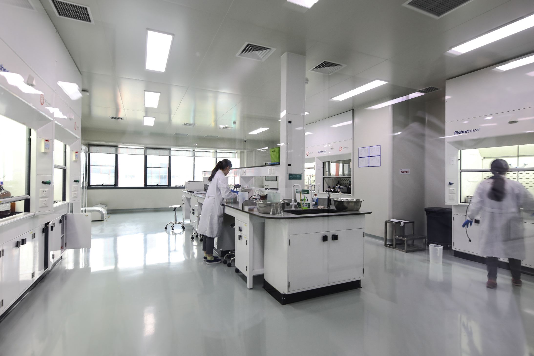 Scientist in lab